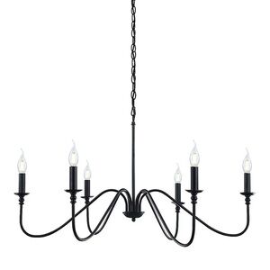 Elegant Black Chandelier